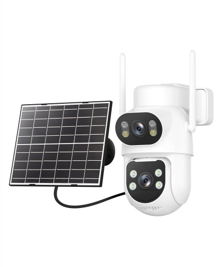 Smart 4G LTE Battery Outdoor PTZ Camera With Solar Panel 2.5K--GW-B20-EU-LA
